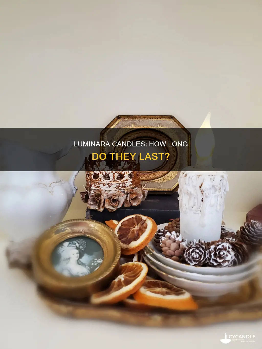 how long is the timer on luminara candles