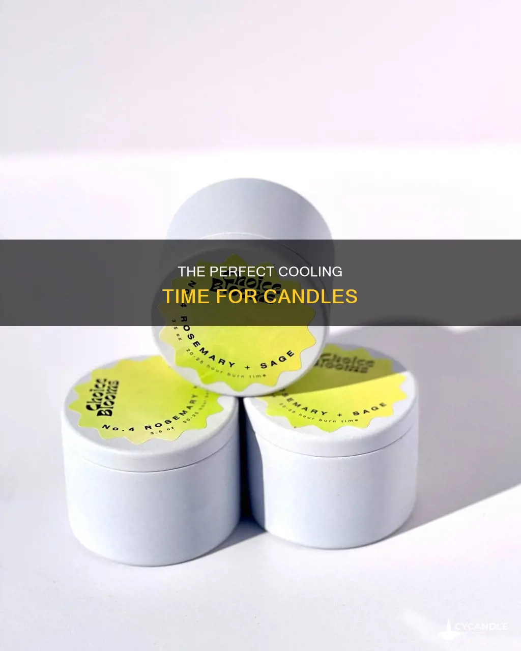 how long must candle cool