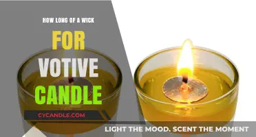 Choosing the Perfect Wick Length for Votive Candles: A Guide