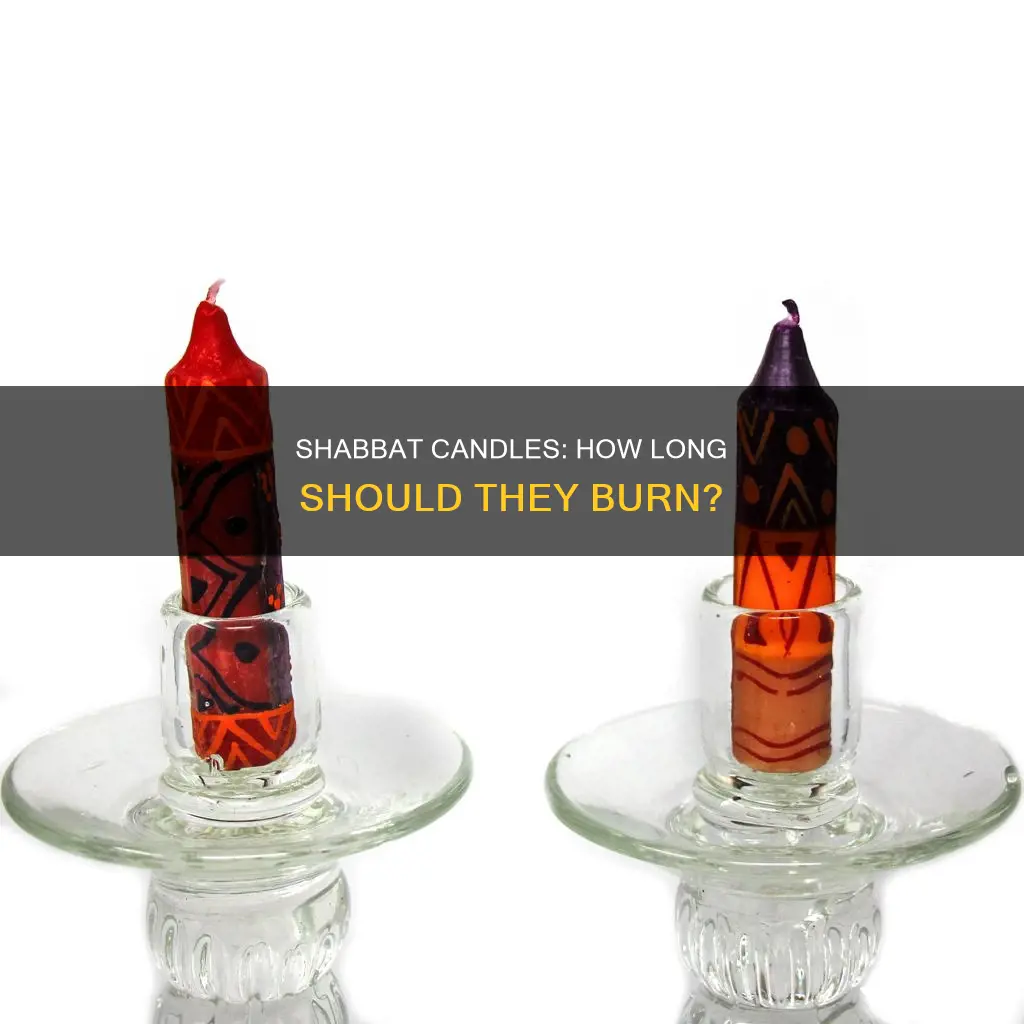 how long shabbat candle