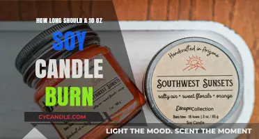 Optimal Burn Time for 10 oz Soy Candles: A Complete Guide