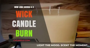 Optimal Burn Time for 3-Wick Candles: A Complete Guide