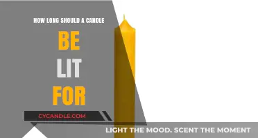 Candle Burning: How Long Should You Let It Burn?