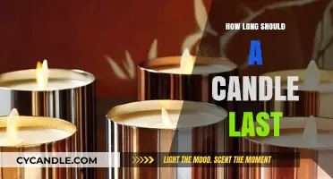 Candle Burning: How Long Should You Expect It to Last?