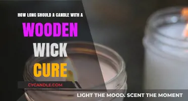 Perfecting Wooden Wick Candles: Optimal Curing Time for Best Results