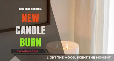 Perfect Burn Time: How Long Should a New Candle Burn?
