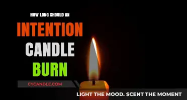 Optimal Burn Time for Intention Candles: A Spiritual Guide