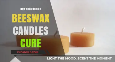 The Art of Beeswax Candles: Curing Time Revealed