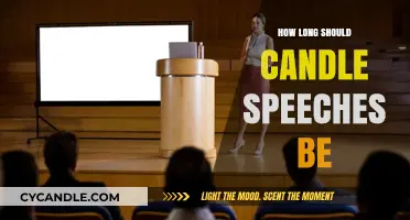 Candle Speech Duration: How Long is Too Long?