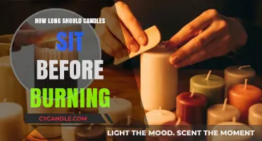 Perfect Burn Time: How Long Should Candles Cure Before Lighting?