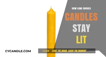 Candle Burning: How Long Should You Let Them Burn?