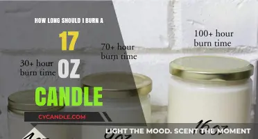 Optimal Burn Time for 17 oz Candles: A Complete Guide