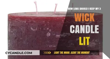 Optimal Burn Time: How Long to Safely Enjoy Your 3-Wick Candle