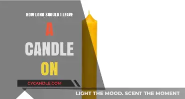 Candle Burning: How Long is Too Long?