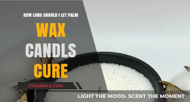 Perfect Palm Wax Candles: Optimal Curing Time for Best Results