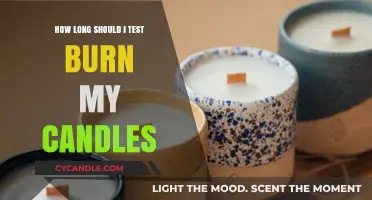 Mastering Candle Testing: Optimal Burn Time for Perfect Performance