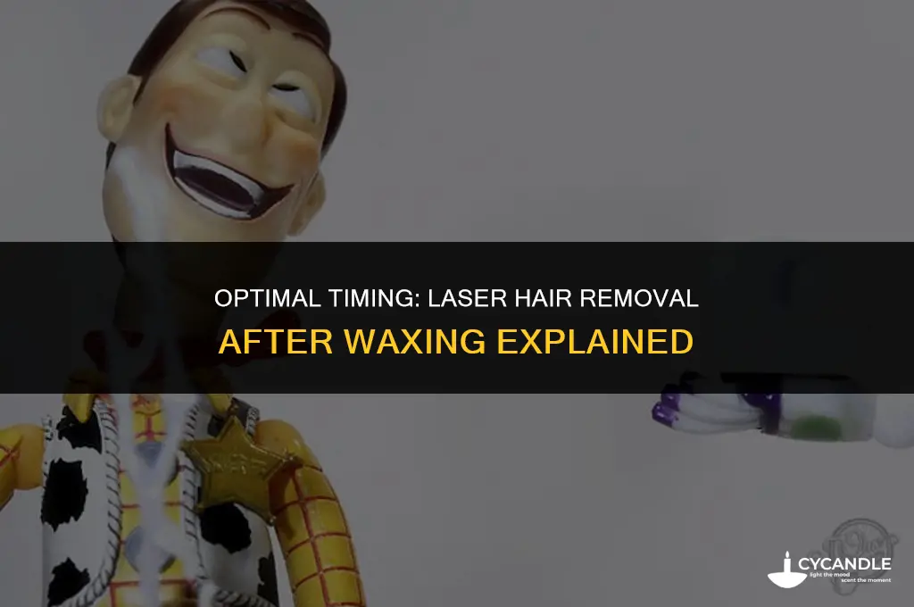 how long should i wait after waxing to get laser