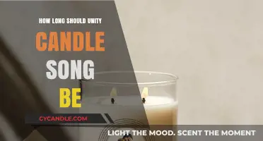Unity Candle Song Duration: How Long is Ideal?