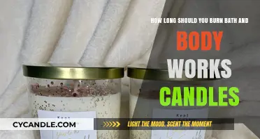 Perfect Burn Time: Maximizing Bath & Body Works Candles Safely