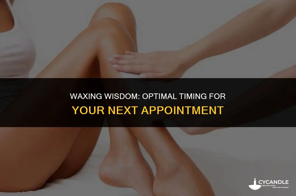 how long should you go in between waxes