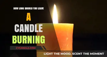 Safe Candle Burning: Optimal Time to Keep Your Candles Lit