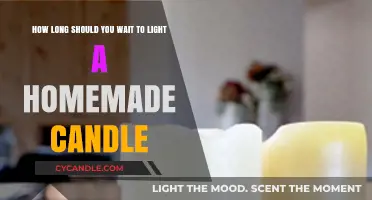 Perfect Timing: When to Safely Light Your Homemade Candle