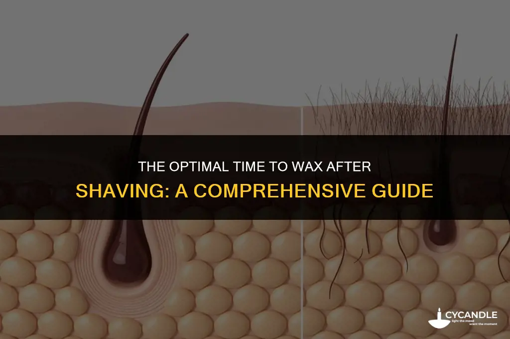 how long should you wait to wax after shaving