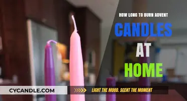 Advent Candles: Safe Burning Times for a Cozy Home Celebration