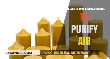 Purifying Air Naturally: Optimal Beeswax Candle Burn Time Guide