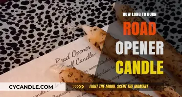 How Long to Burn a Road Opener Candle for Best Results