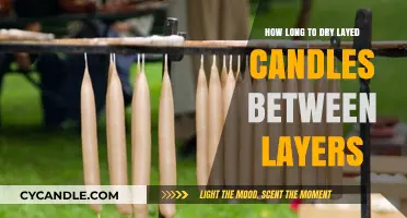 Drying Time for Layered Candles: How Long to Wait?