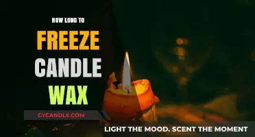 Freezing Candle Wax: Optimal Time for Perfect Preservation and Reuse