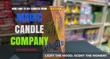 Magic Candle Company Delivery Time: How Long for Your Candles?