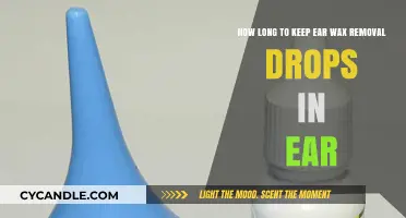 Effective Ear Wax Removal: Optimal Duration for Using Ear Drops