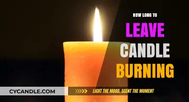 Safe Candle Burning: Optimal Time to Keep Your Candles Lit