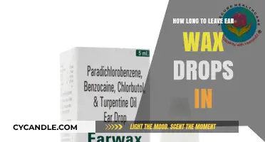 Effective Ear Wax Removal: Optimal Duration for Drops