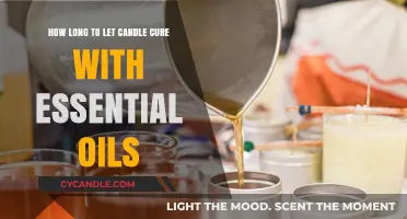 The Perfect Cure Time for Candles with Essential Oils