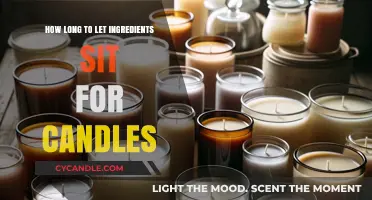 Candle-Making: The Perfect Soaking Time for Ingredients