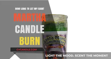 Saint Martha Candle Burn Time: Optimal Duration for Spiritual Practice