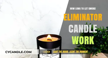 Effective Smoke Eliminator Candle Burn Time: Maximizing Odor Removal Results