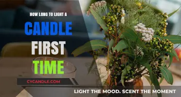First Burn Guide: How Long to Light a New Candle