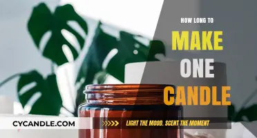 Crafting Candles: Understanding the Time Investment for a Single Creation