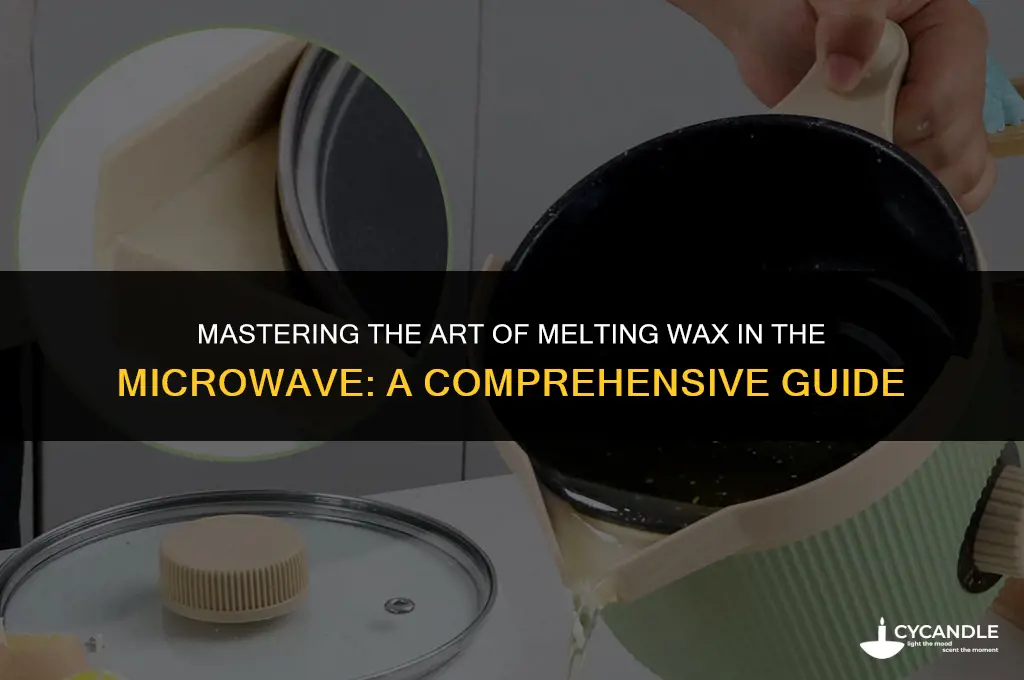 how long to melt wax in microwave