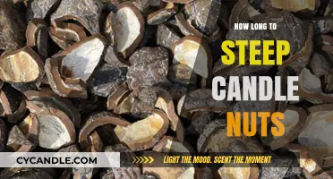 Steeping Candle Nuts: How Long Should You Soak Them?