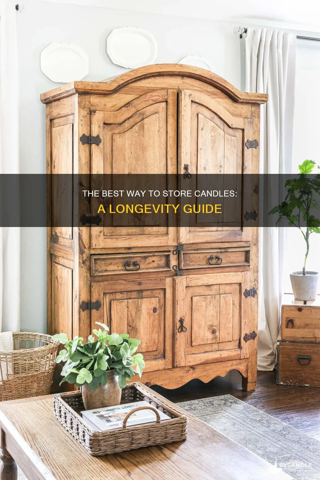 how long to store candles