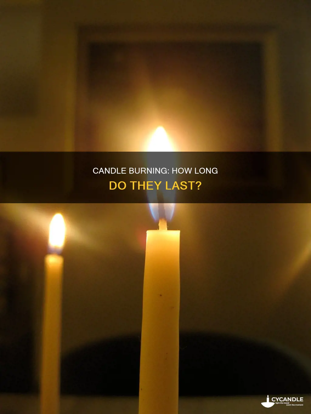 how long until a candle is done