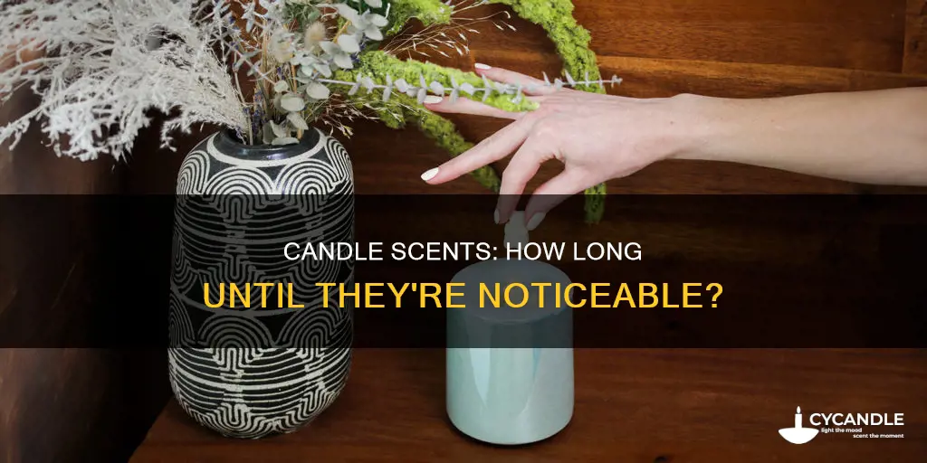 how long until new candles smell