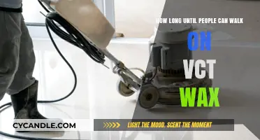 Walking on VCT Wax: Understanding the Drying and Curing Timeline