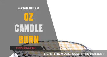 20 Oz Candle Burn Time: How Long Does It Last?