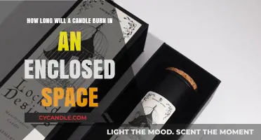 Candle Burn Time in Enclosed Spaces: Factors and Duration Explained